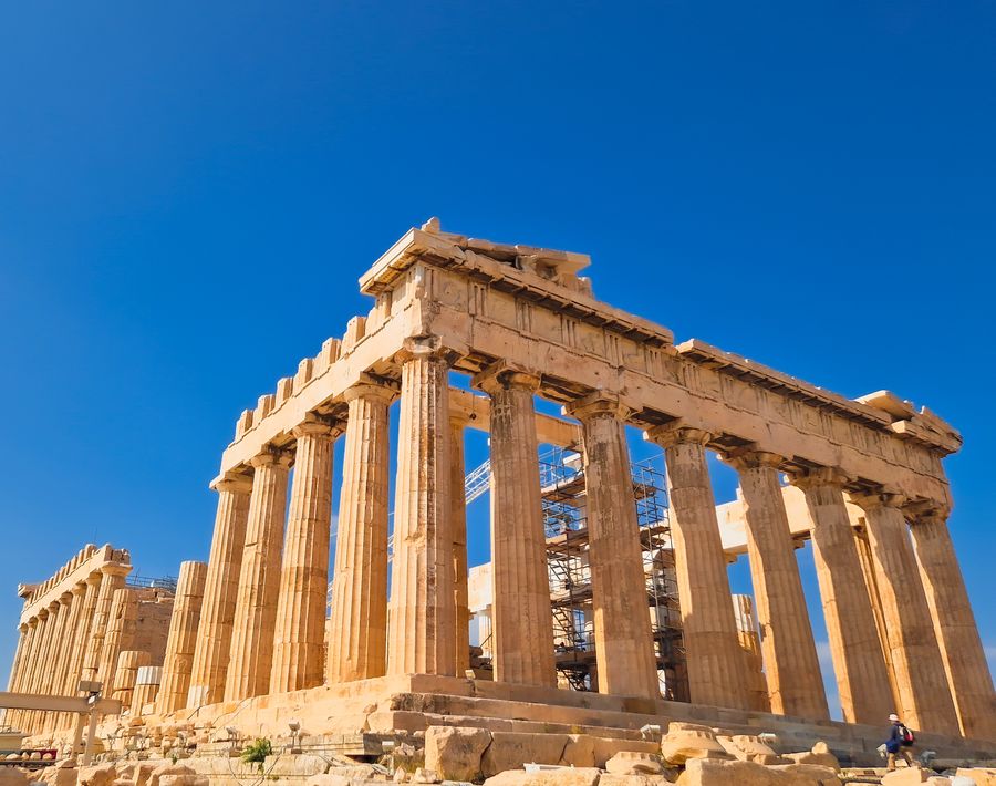 The Parthenon on the Acropolis, Athens