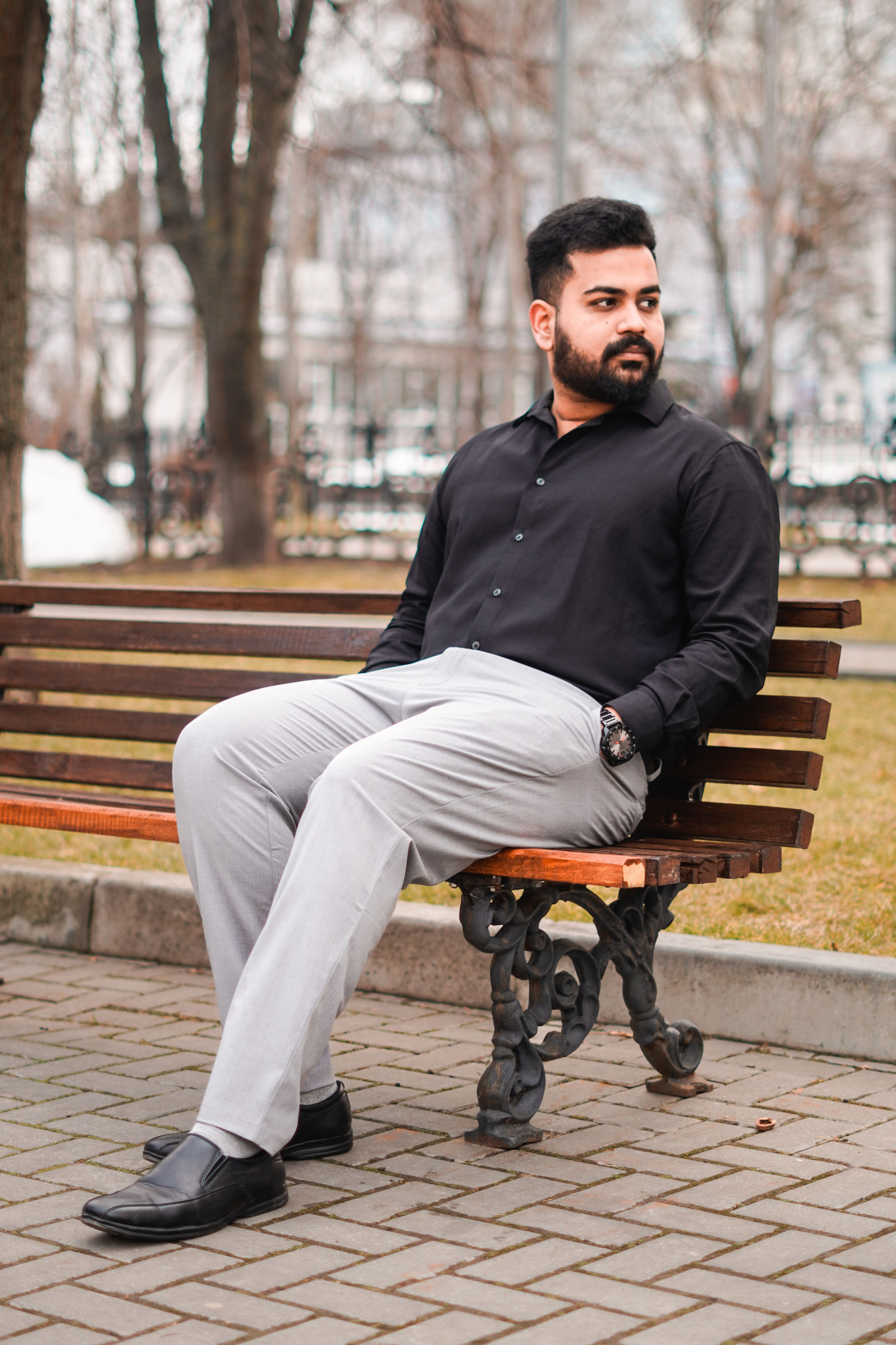 Formal Gabardine Trouser