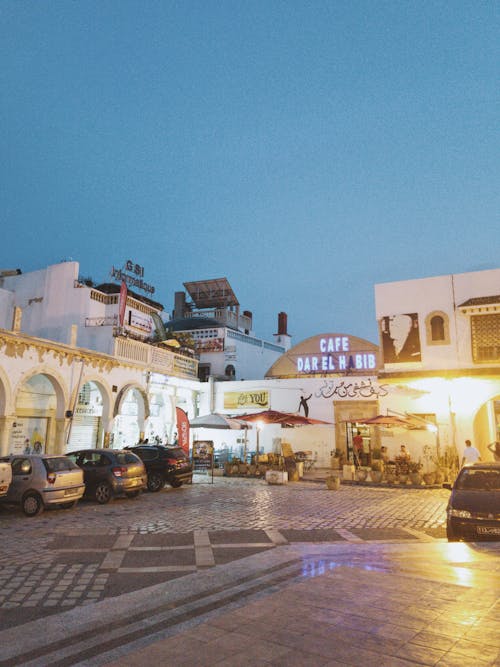 Imagine de stoc gratuită din arhitectura arabă, arhitectura veche, oraș noaptea