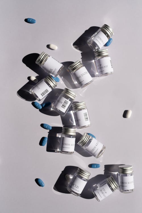 Medicine Bottles and Pills