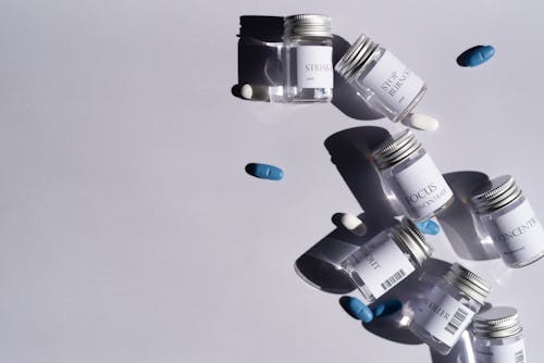 Medicine Bottles and Pills
