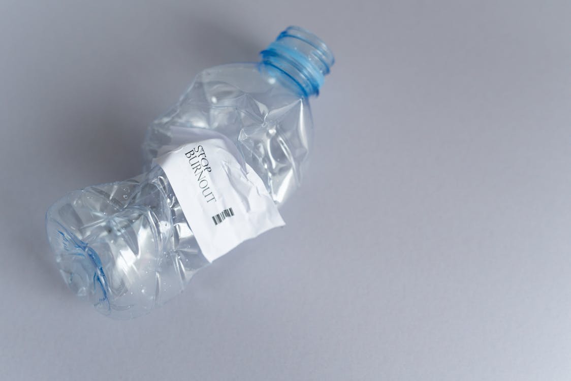 Close Up of Plastic Bottle