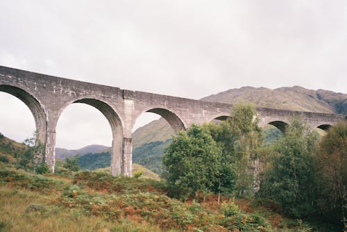 Foto stok gratis alam, batu, glenfinnan viaduct