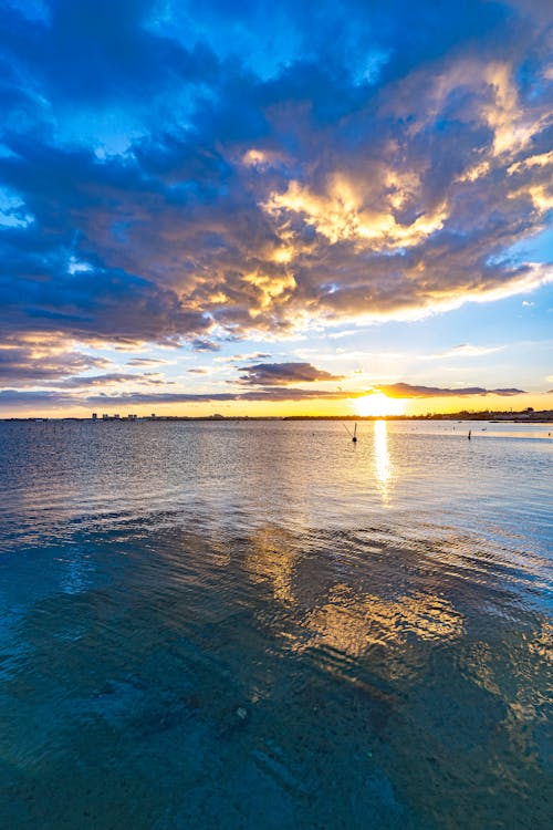 Základová fotografie zdarma na téma horizont, jasný, mraky