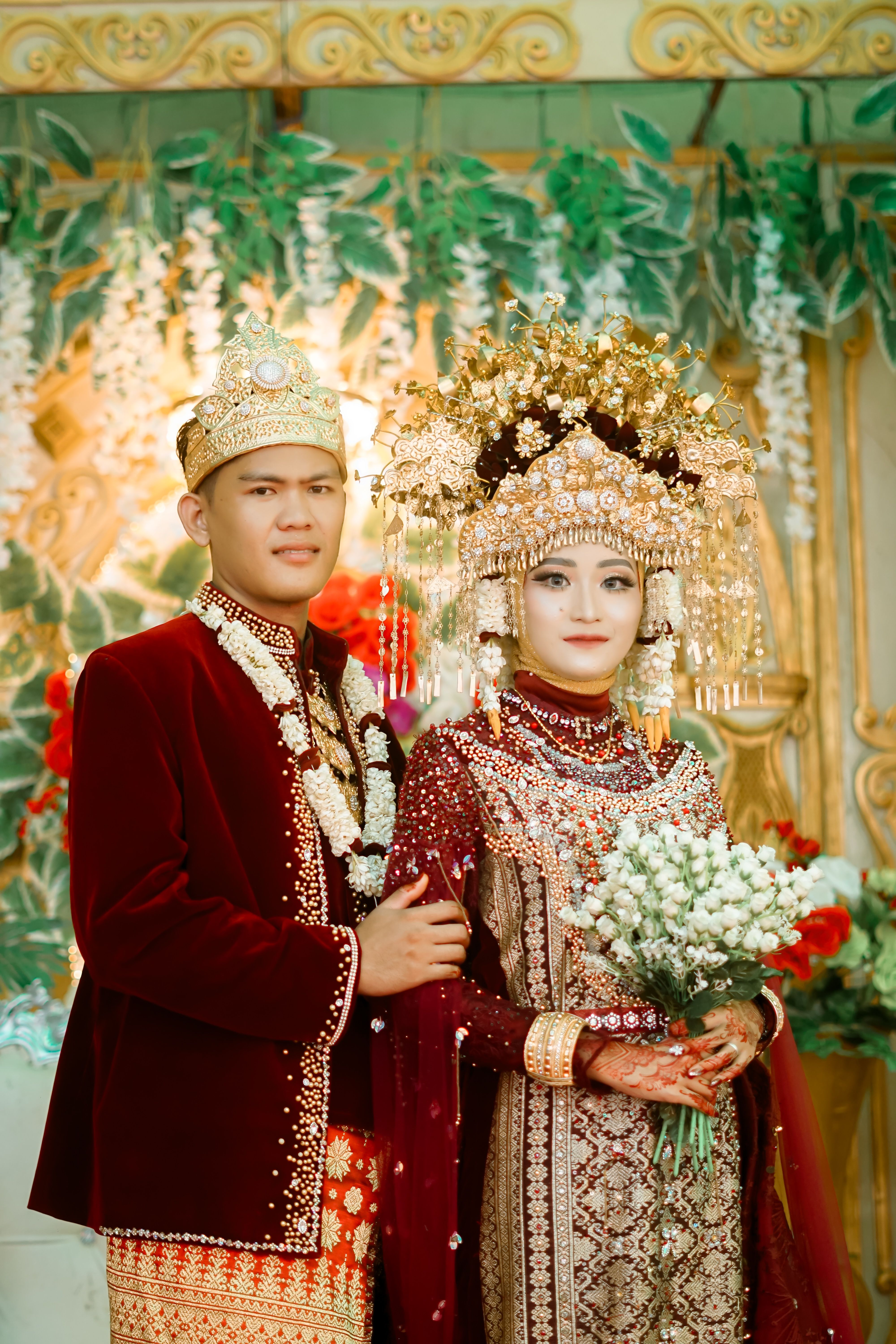 Photo of a Couple Wearing Traditional Clothing · Free Stock Photo