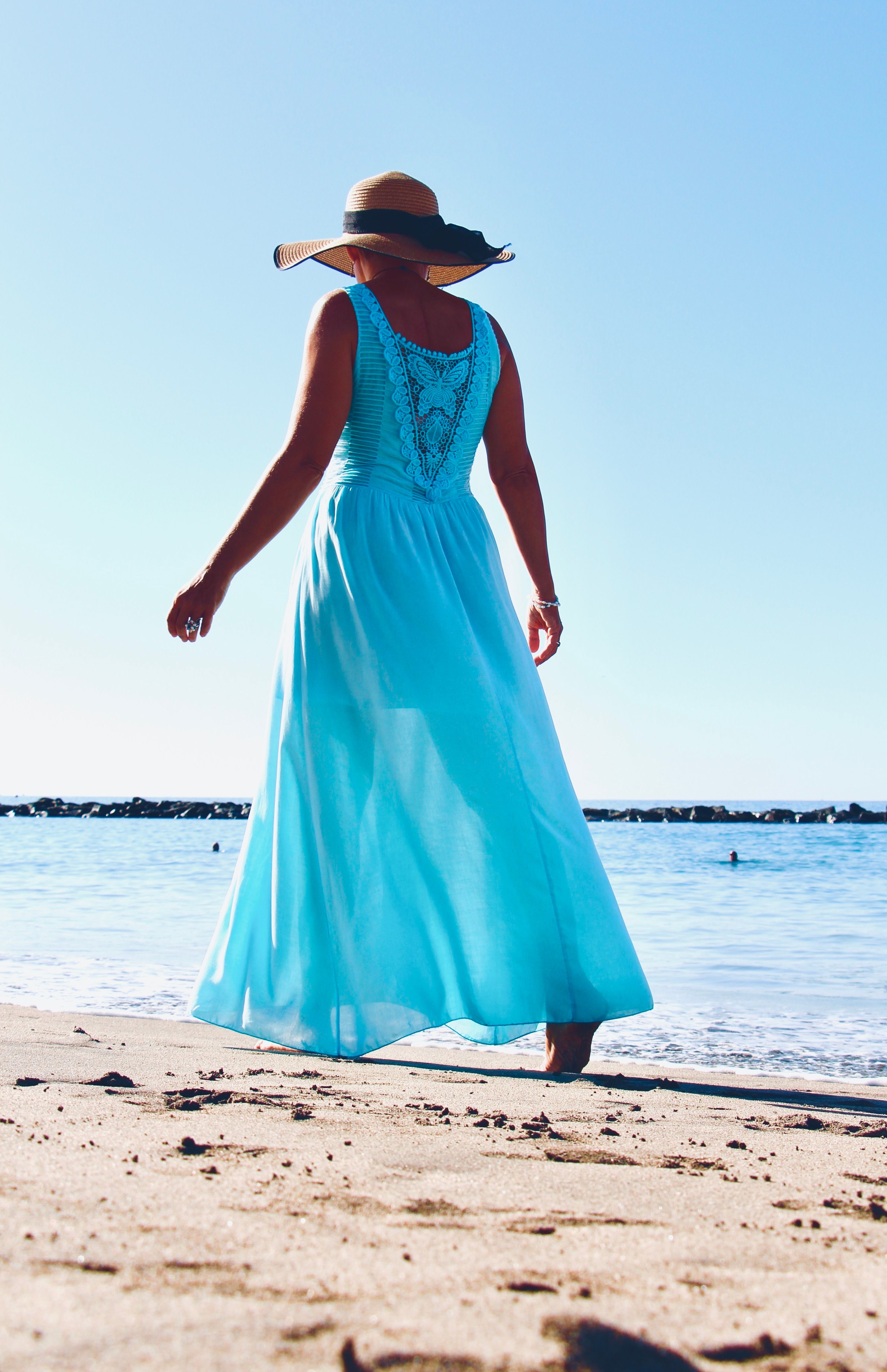 cover up dresses for beach O'Neill Women's Saltwater Solids Sai Maxi Cover-Up Dress in Carob Brown, Size Small