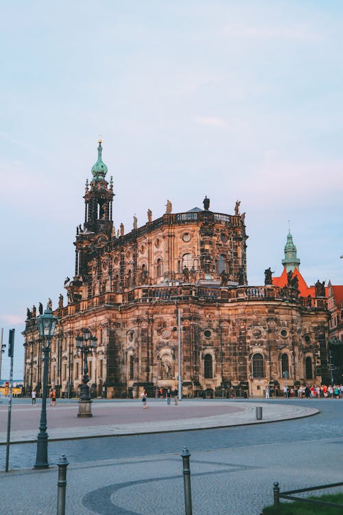 The cathedral in dresden, germany