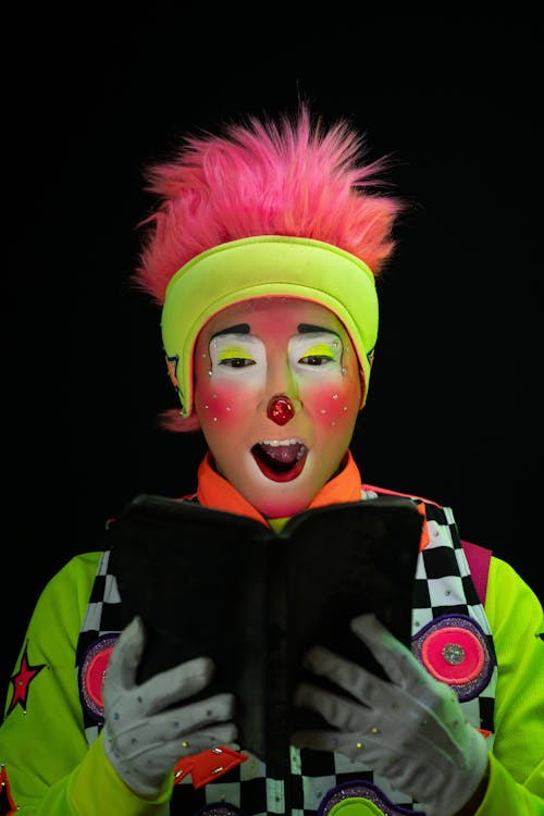 Kostenloses Stock Foto zu clown, haarband, kostüm
