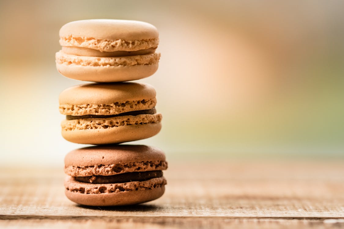 Stacked Three Macaroons