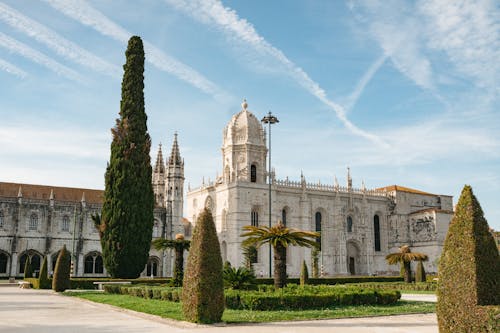 Jeronimos Monastery in Lisbon in Portugal 