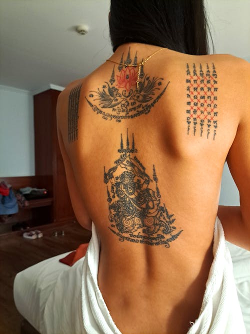 Gratis stockfoto met lichaam tattoo, Thais, thaise cultuur