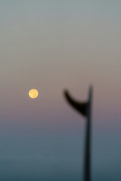 Selective Focus of Moon 