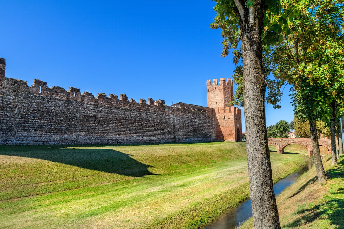 中世, 城, 壁の無料の写真素材
