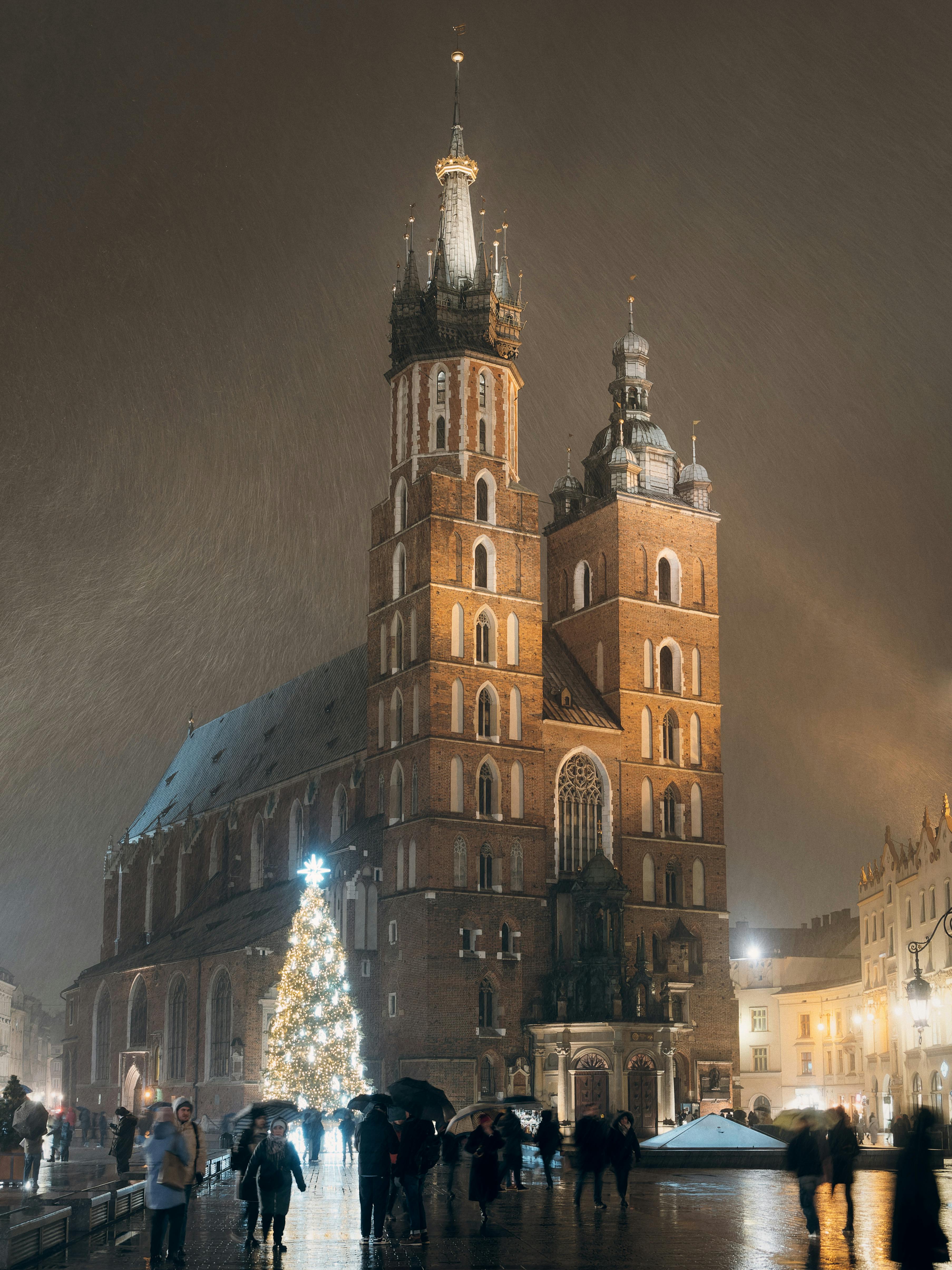 Ingyenes stockfotó bámulatos miasto, bazilika, éjszakai fotózás témában Stockfotó