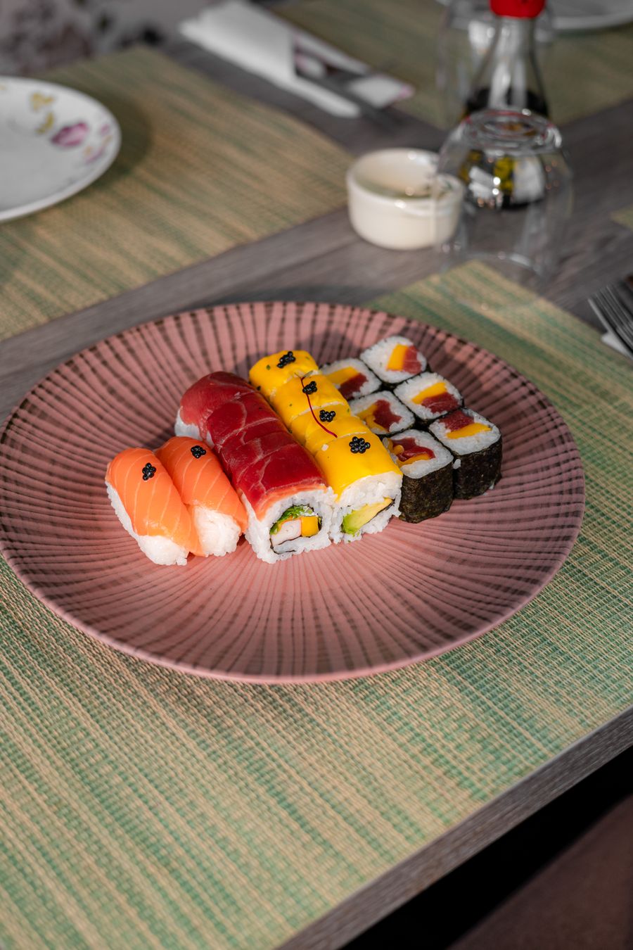 Vielfalt an Sushi