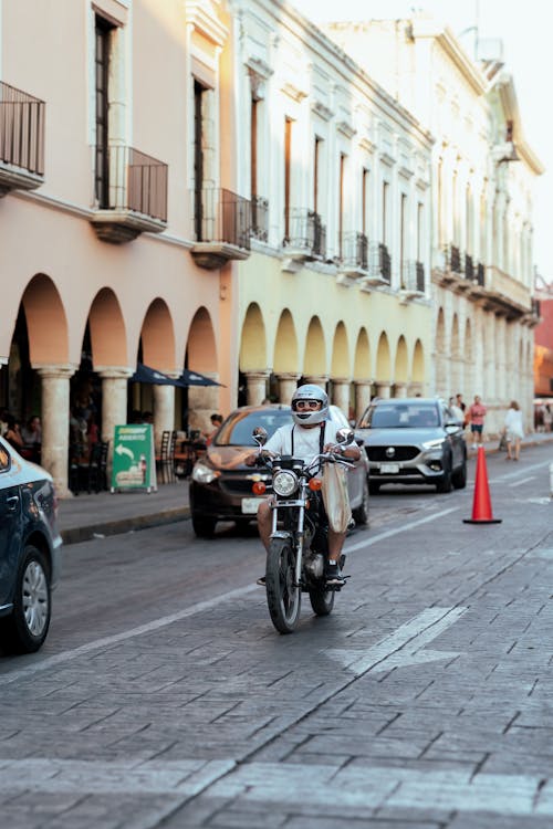 Foto stok gratis berkuda, jalan, jalan-jalan kota