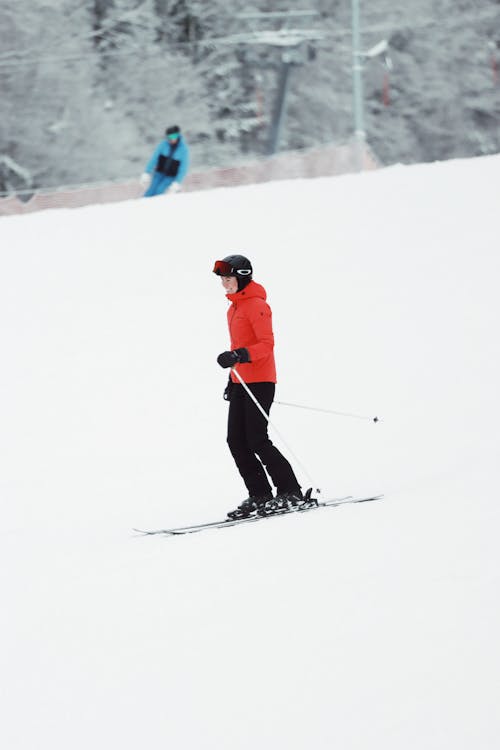 Foto profissional grátis de com frio, esporte de inverno, esqui