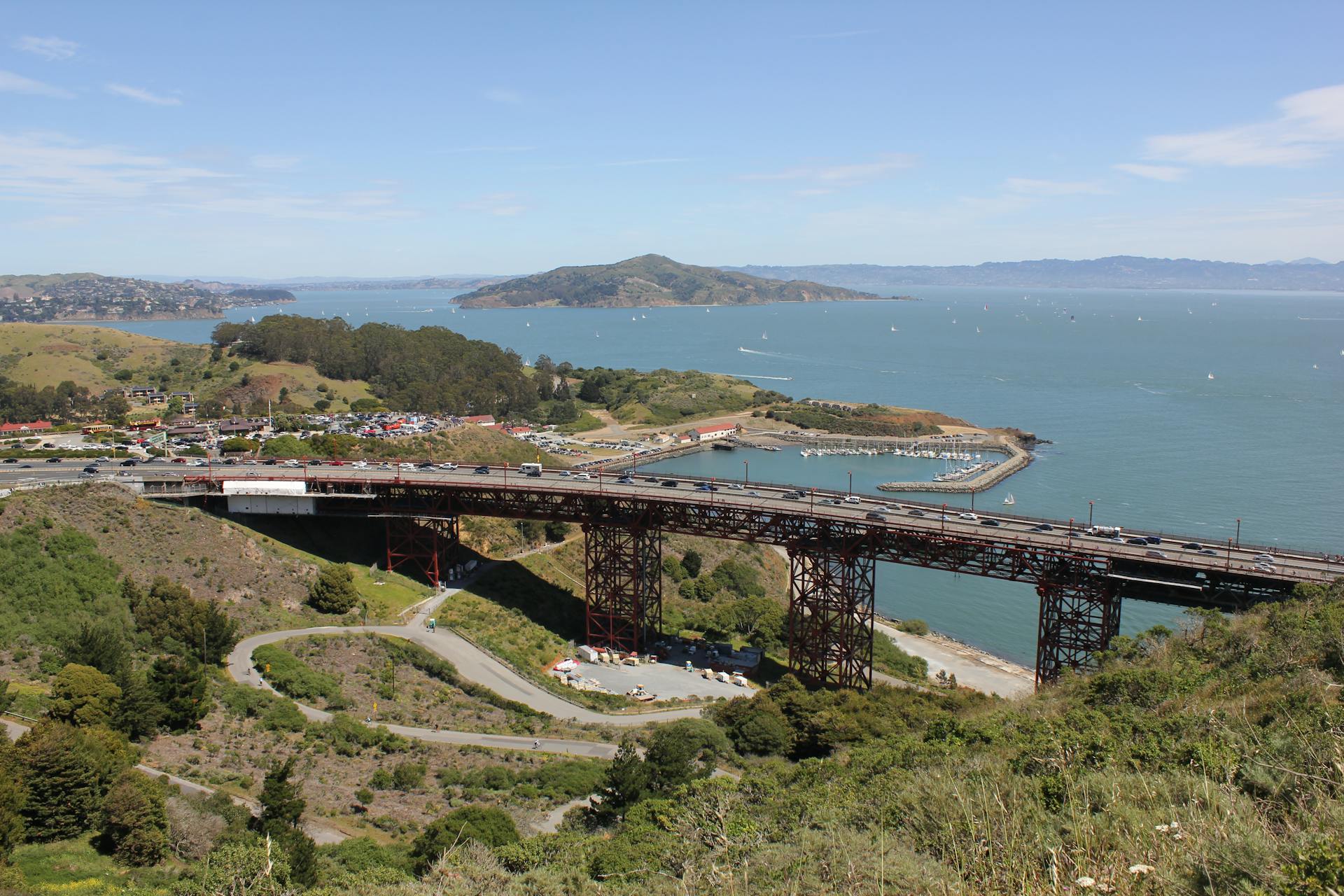 Entrance of Golden Gate Bridge