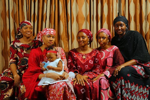 Gratis stockfoto met gekleurde vrouwen, hijaabs, kind