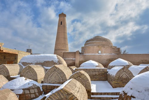 一座清真寺, 乌兹别克斯坦, 古城 的 免费素材图片
