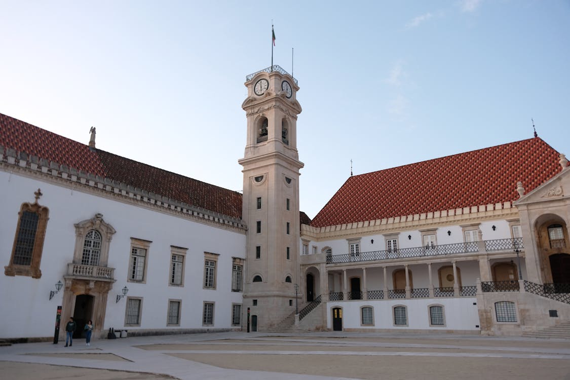 Building of Coimbra University in Portugal