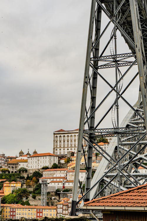 唐路易斯一世橋, 地標, 垂直拍攝 的 免費圖庫相片