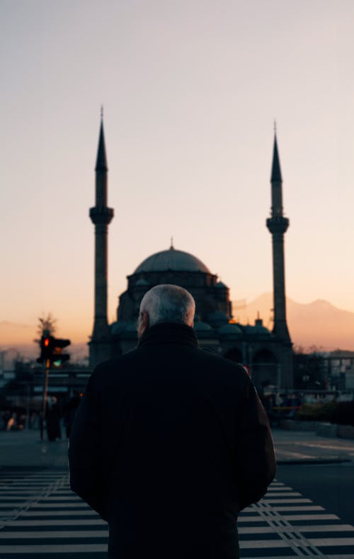 Foto stok gratis agama, arsitektur ottoman, Fajar