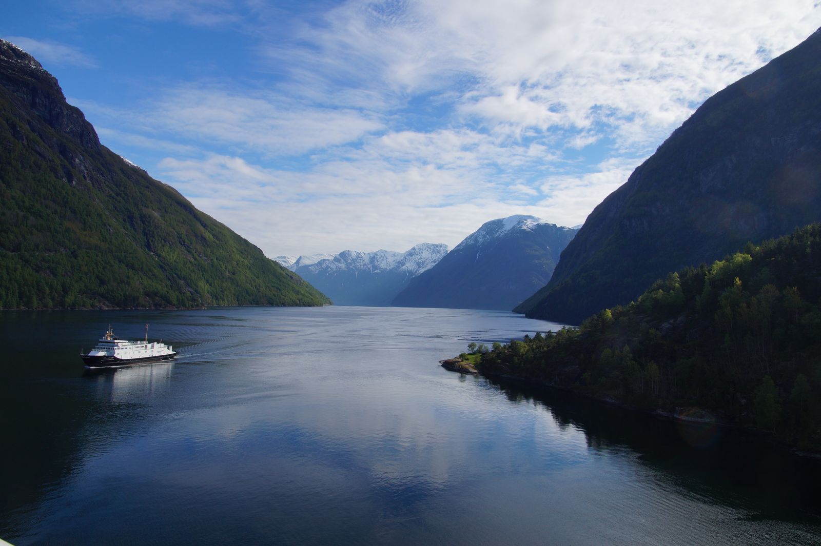 Cap sur le fjord