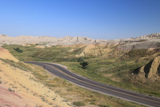 South Unit scenic drive near Medora