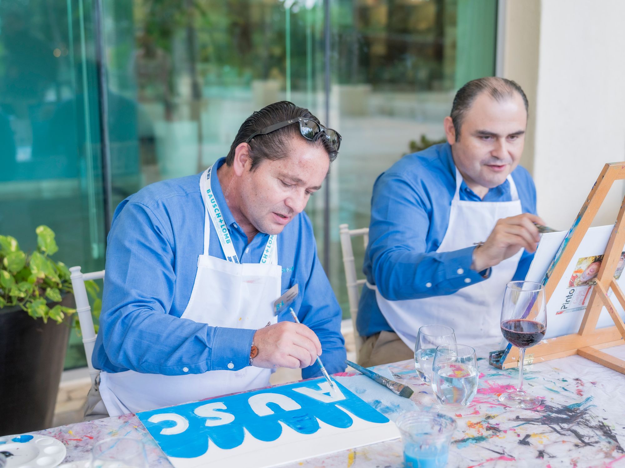 Masonry and Render Painting in Queens Park, Brent — professional painter and decorator at work