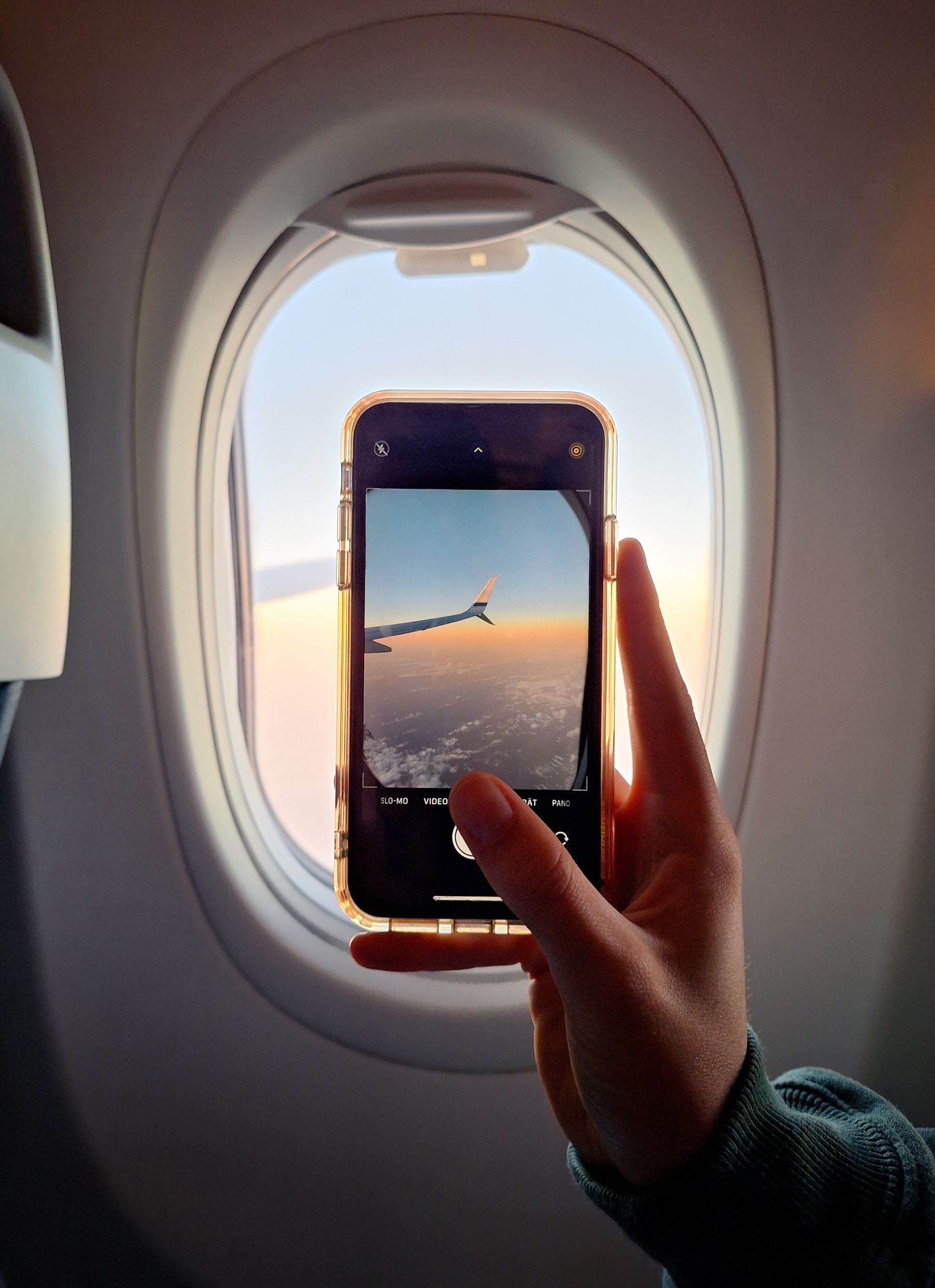 The device is part of the itinerary
