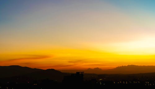 埃塞俄比亞, 夕陽的光, 夕陽的顏色 的 免費圖庫相片