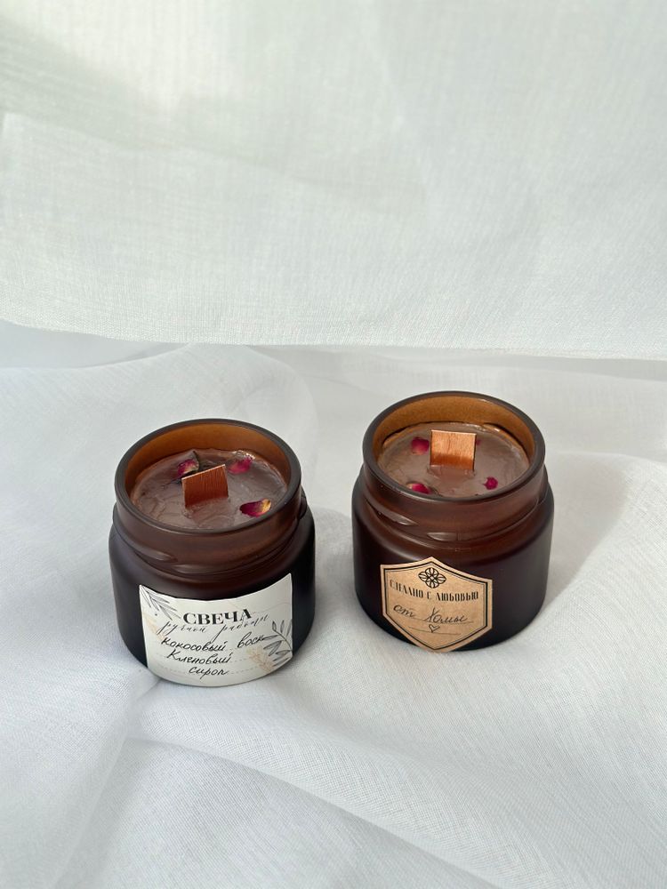 Cedarwood soy candle by Northwind Candle Co — Cedar, Sandalwood, Vetiver