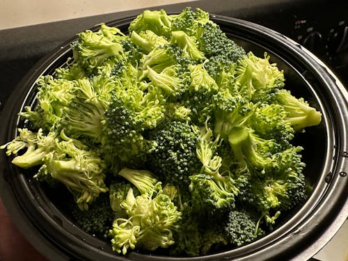 Broccoli in Pot