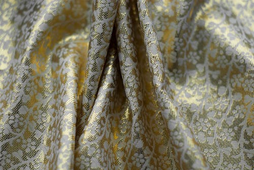 Close up of Gray, Soft Fabric Design