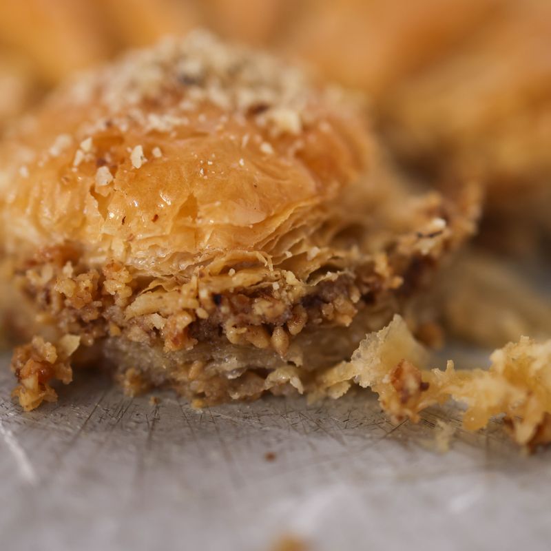 Greek Thiples: Honey-Dipped Fried Pastry Nests