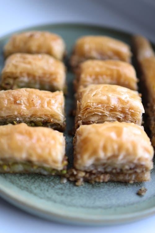 Ảnh lưu trữ miễn phí về baklava thổ nhĩ kỳ, bắn dọc, bánh ngọt