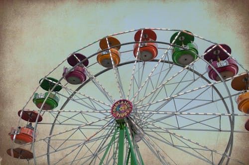 Free stock photo of carnival, ferris wheel, funtastic