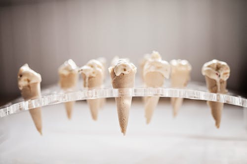 Mini ice cream cones
