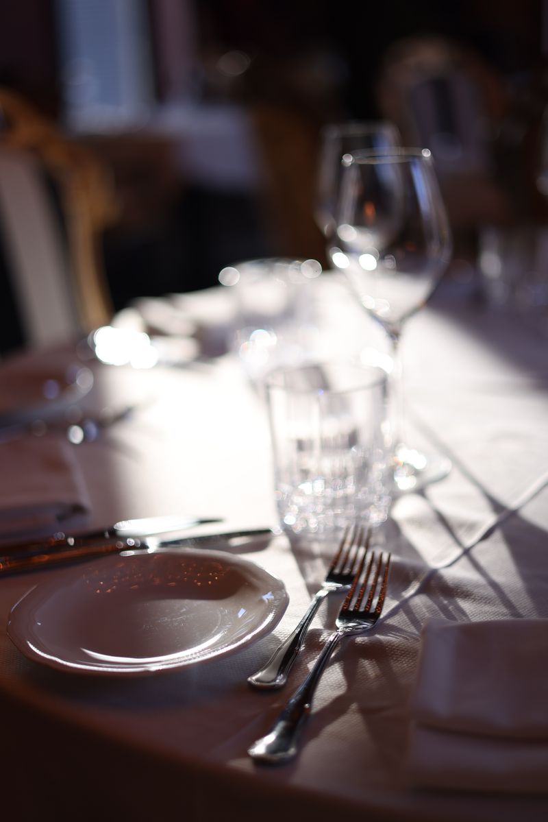 On Top Table Dinnerware on Table Top · Free Stock Photo