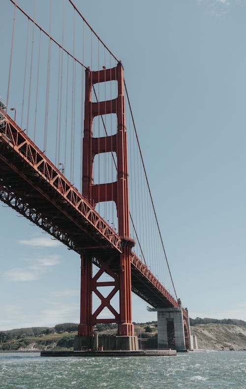 Foto stok gratis Amerika Serikat, jembatan Golden Gate, landmark lokal