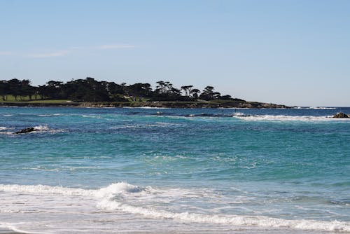 Blue Sea in Summer