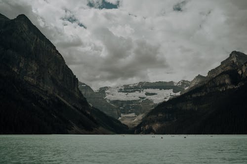 Free Lake Louise in Banff National Park in Alberta, Canada Stock Photo