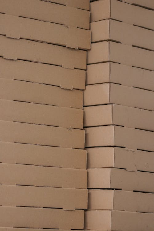 Pile of Pizza Boxes