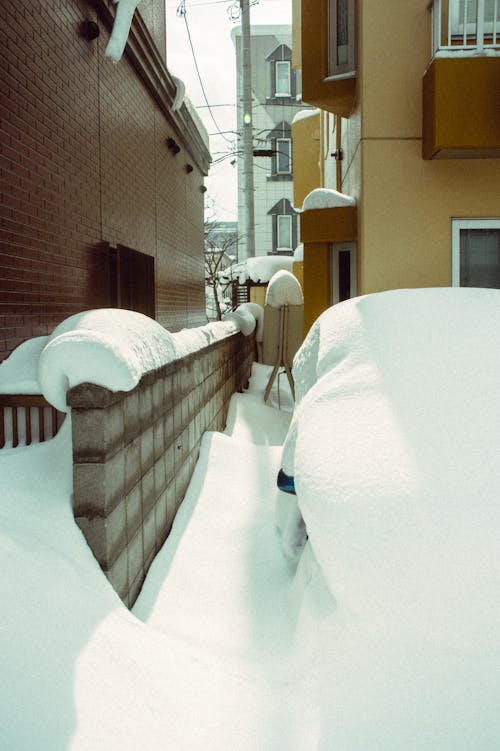 Buildings in Winter