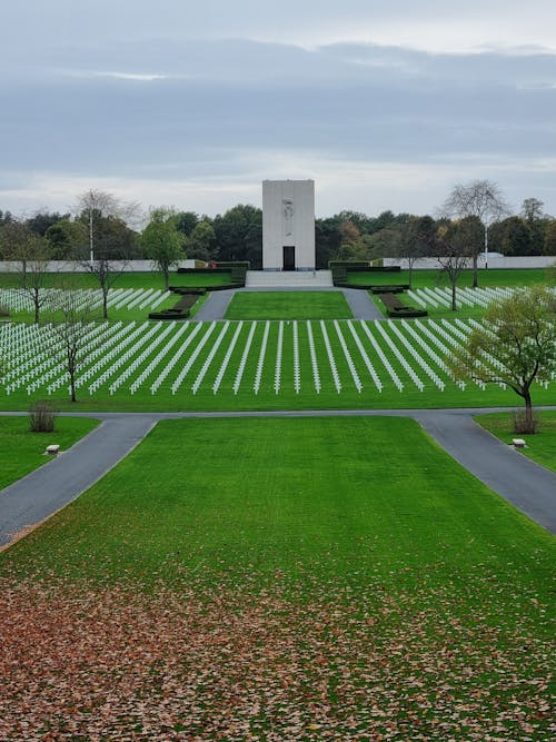 The american cemetery in leon, france
