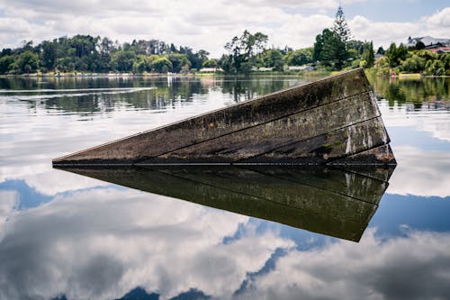 Immagine gratuita di acqua, in legno, lago