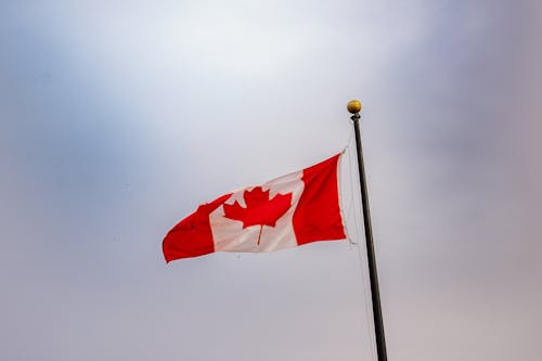 Darmowe zdjęcie z galerii z chmura, flaga, kanada