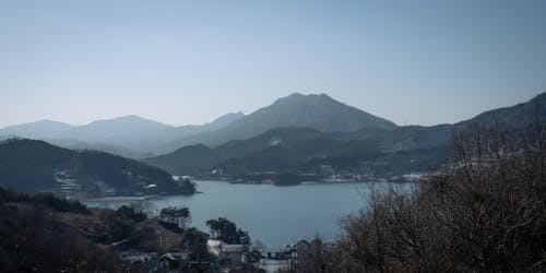 South Korea in the mountains