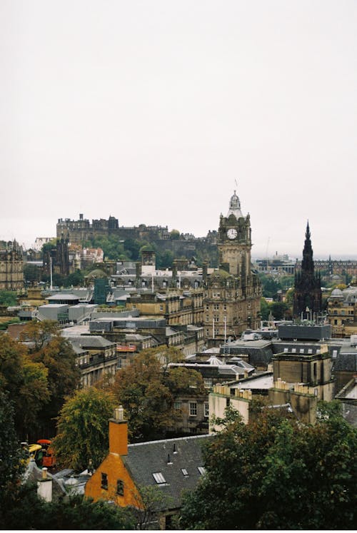 Fotobanka s bezplatnými fotkami na tému budovy, cestovať, Edinburgh
